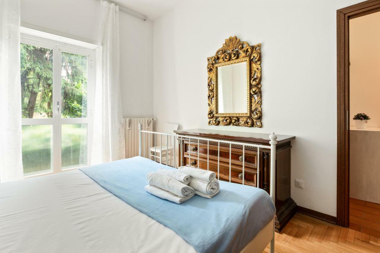 Ferienwohnung Bright Flat With Shared Garden Mailand Exterior foto